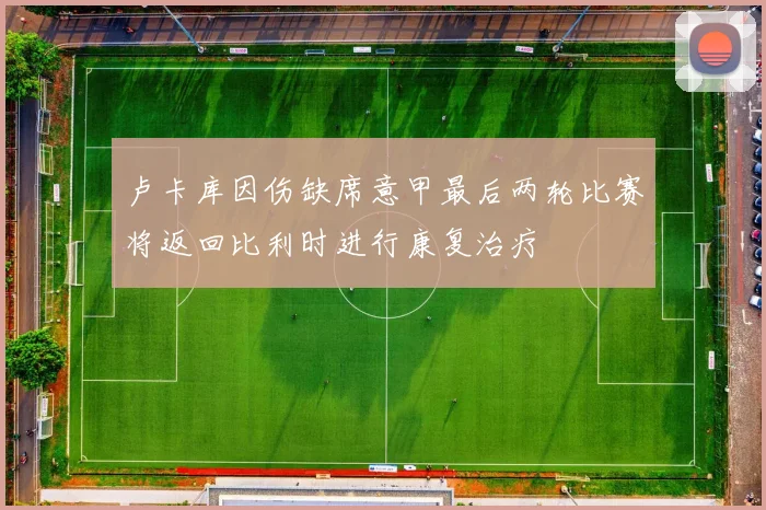 卢卡库因伤缺席意甲最后两轮比赛将返回比利时进行康复治疗
